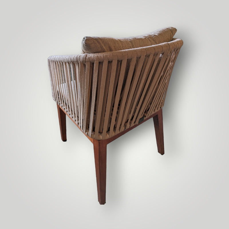 MGY-50 Dining Chair in Wood and Braided Ropes