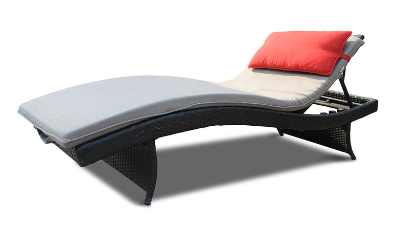 ESR9023 Pool Bed Wave Style with Mattress and Cushion